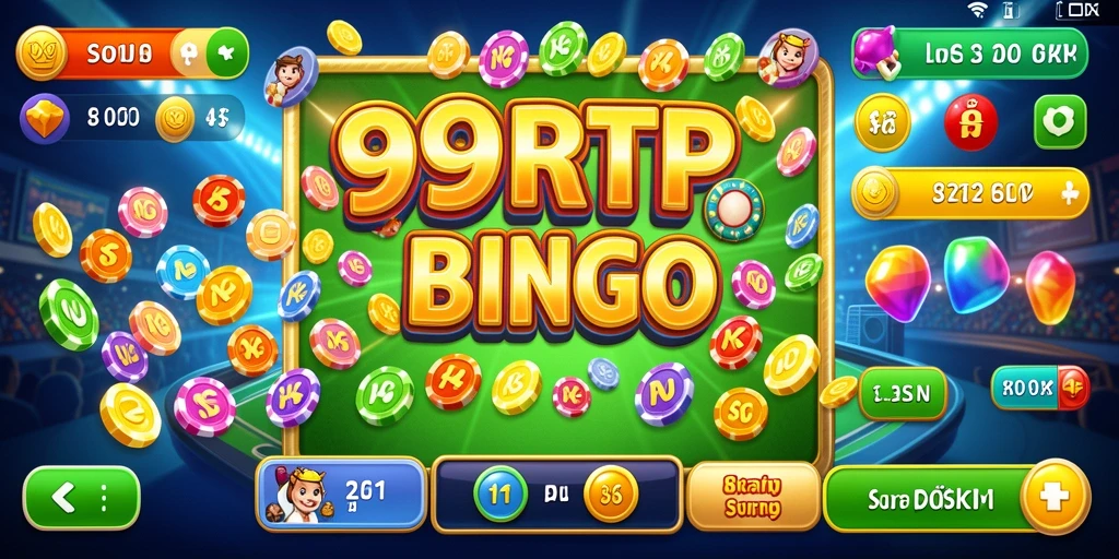 Screenshot gameplay Bingo yang menegangkan dari 99RTP.