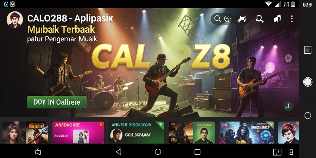 Tampilan gameplay CALO288 yang seru dalam bermain musik.